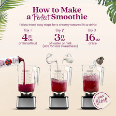 Smartfruit Superfruit All-Stars + Energy – 100% Real Fruit Purée with Blueberry, Pomegranate, Acai & Goji Berries – Great for Smoothies, Juice, Yogurt, Cocktails, Teas & More – 2-Pk, 48oz Each